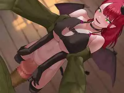 Orc Kishi to Succubus ni Yoru Ishoku Renai Monogatari