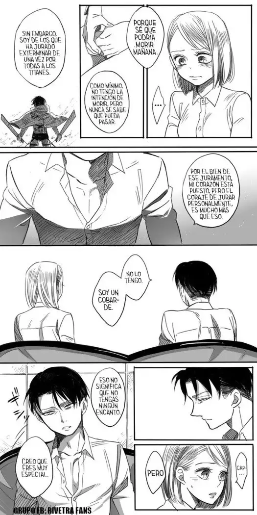 Rivetra Doujinshi Levi x Petra Español