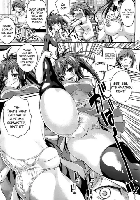 My Cute Student is a Cheerleader in Heat?