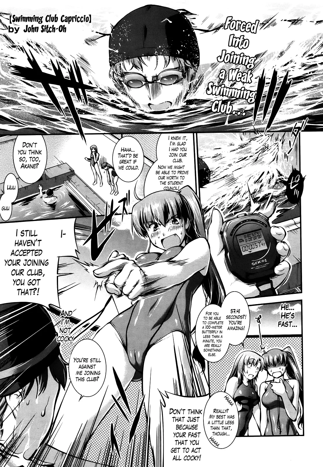 Suieibu Capriccio | Swimming Club Capriccio Ch. 1-8