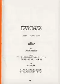 (C48) [Dai Nippon Kodomo Shuppan (DONKEY)] distance (Marmalade Boy)