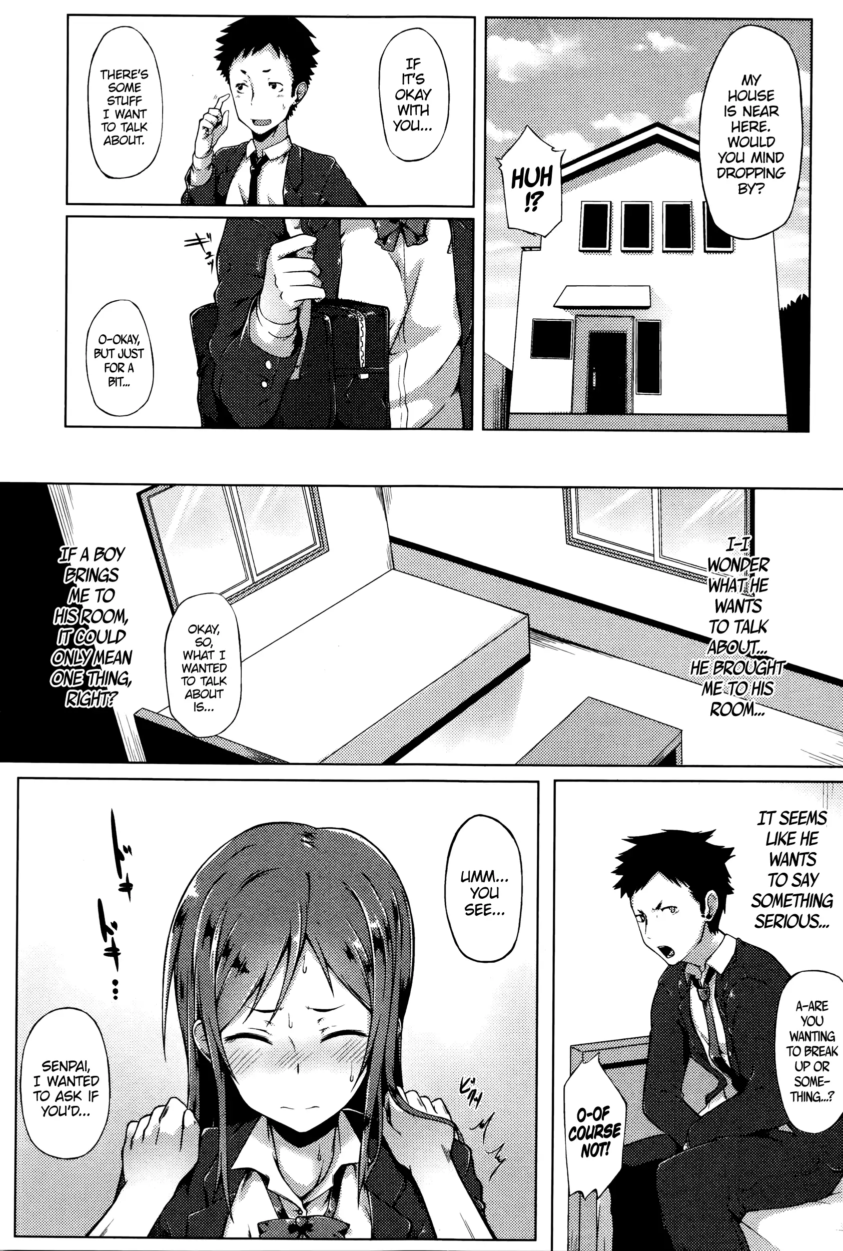 Senpai's Weak to Pressure