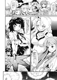 (C76) [PARANOIA CAT (Fujiwara Shunichi)] Touhou Ukiyo Emaki "Milky Way no Setsunateki Katsu Jounetsuteki na Majutsufu" (Touhou Project)