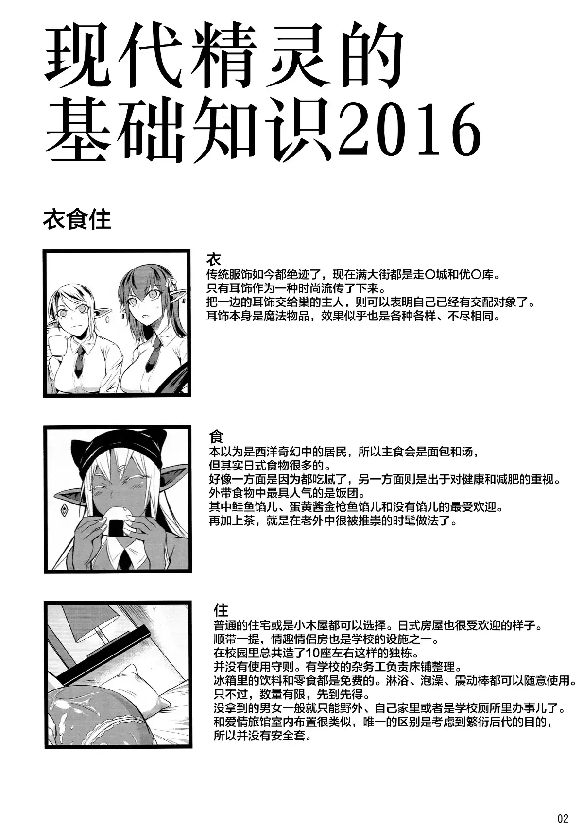 High Elf x High School 1-9