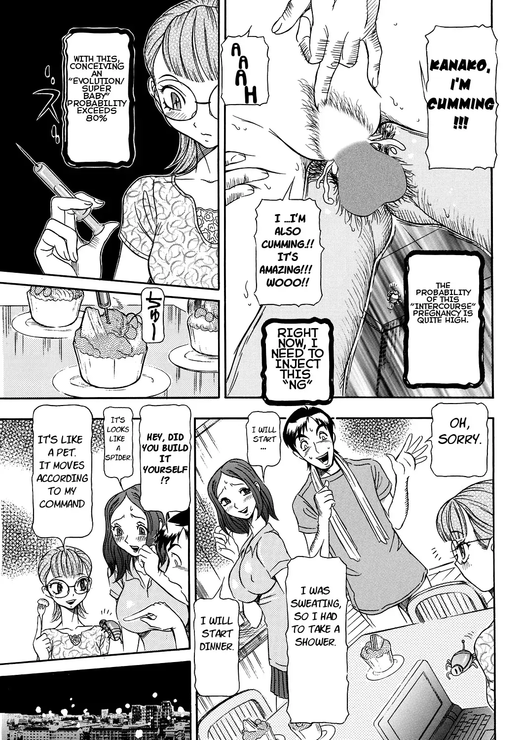Estrus Testing Kanako's Body Evolution Program Ch. 1-2