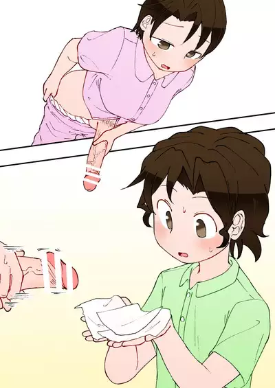 Otouto ni Mukatte Onanie Shichau Futanari Yurika