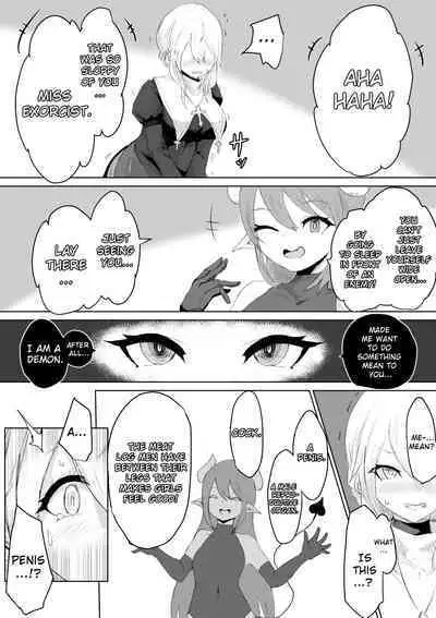Exorcist no Haiboku Succubus to Futanari Hen | Exorcist's Defeat