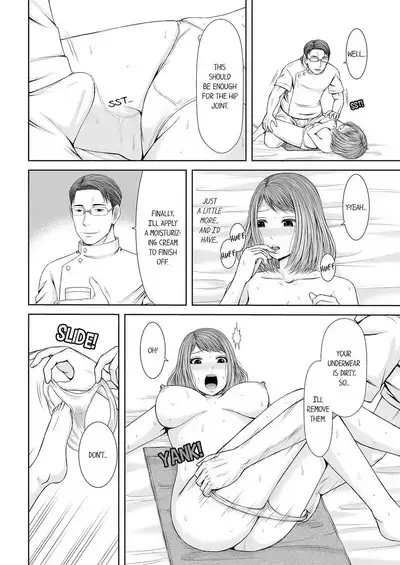 [Icelatte] Seitraishi ni Jirasare Tsuzuketa Tsuma ~Otto ni wa Ienai Nureiki Massage 1-6 | A Wife who Gets Teased Continually by a Masseur ー A Massage that Makes Me Cum Behind My Husband’s Back 1-6 [English]