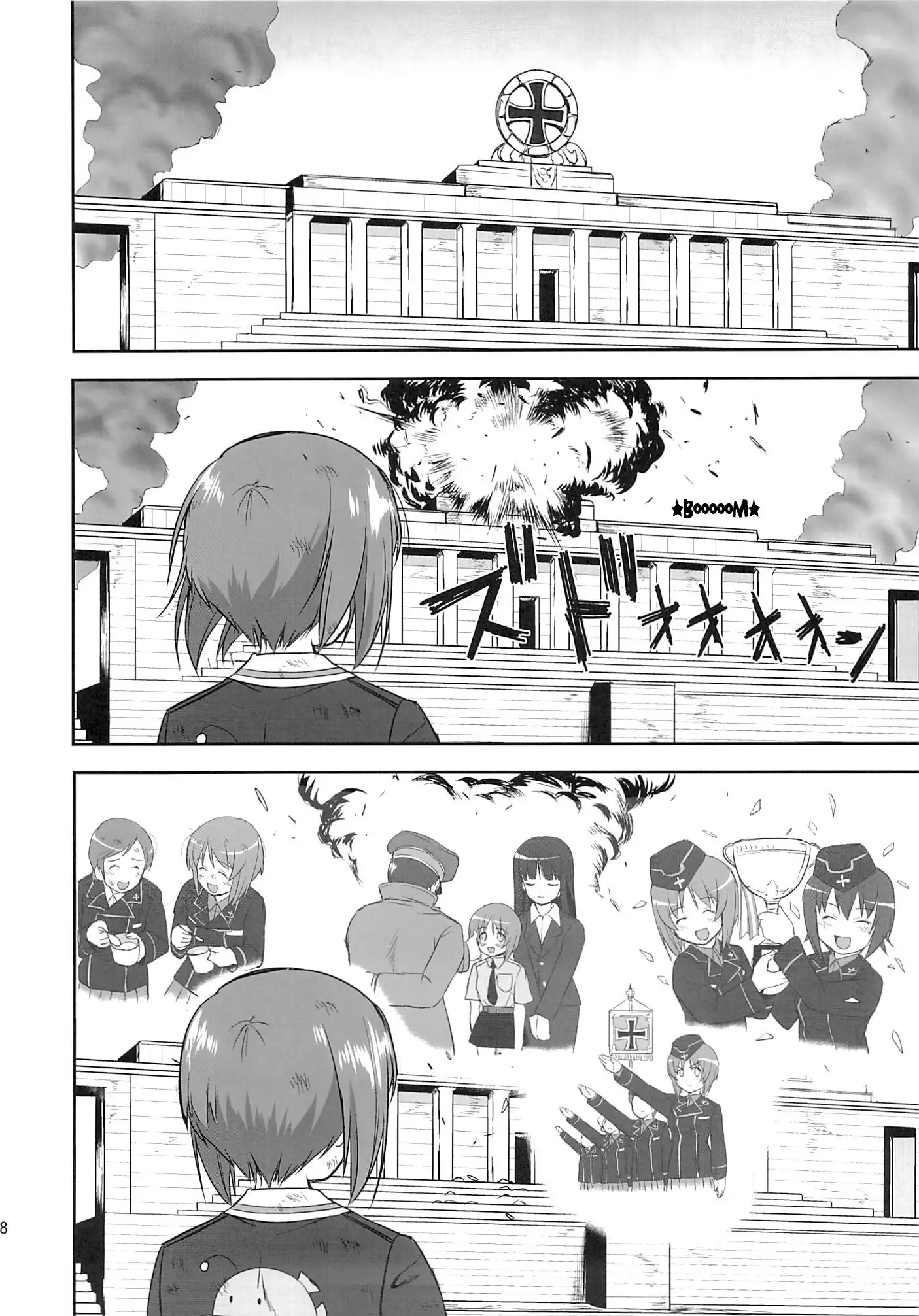 Yukiyukite Senshadou Kuromorimine no Tatakai