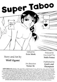 [Ogami Wolf] Super Taboo 10 [English]