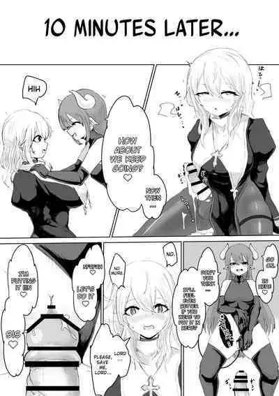 Exorcist no Haiboku Succubus to Futanari Hen | Exorcist's Defeat