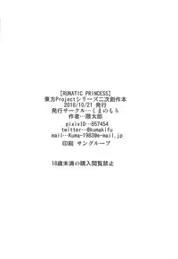 (Kouroumu 14) [Kuma no Mori (Kumataro)] LUNATIC PRINCESS (Touhou Project)