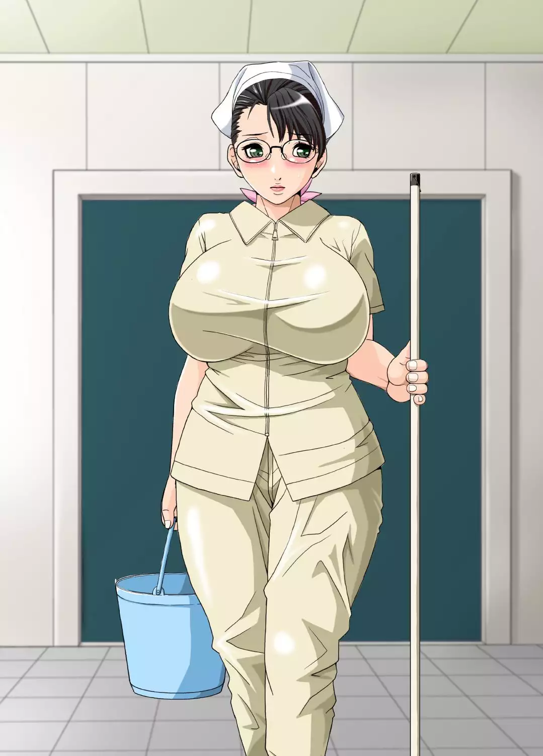 How about the cleaning lady?