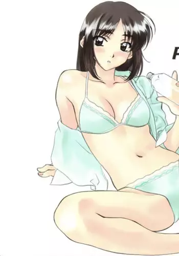 1ページと2ページのあいだの未祐ちゃん