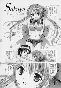[SHIMEKIRI SANPUNMAE (Tukimi Daifuku)] Only You Happy Birthday (Sister Princess)