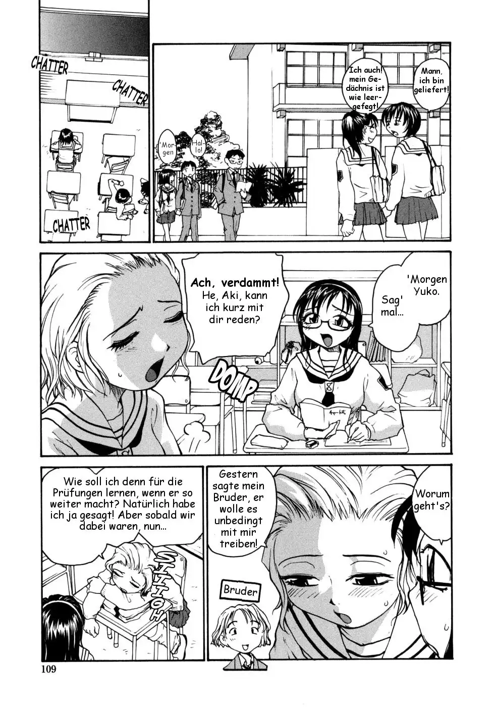 Ane to Megane to Milk - Sister, glasses and sperm