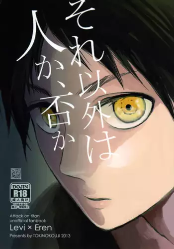 (FALL OF WALL2) [Tokinokouji (Omatsu)] Sore Igai wa Hito ka, Ina ka (Shingeki no Kyojin) [English] [MOY Moe Scanlations]