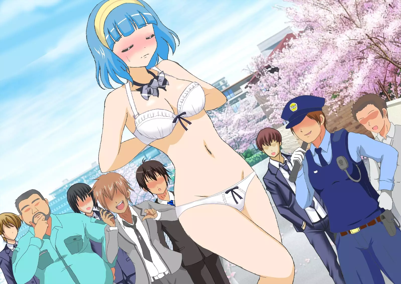Hadaka de Tsuukin Tsuugaku suru Sekai Otoko-hen & Onna-hen