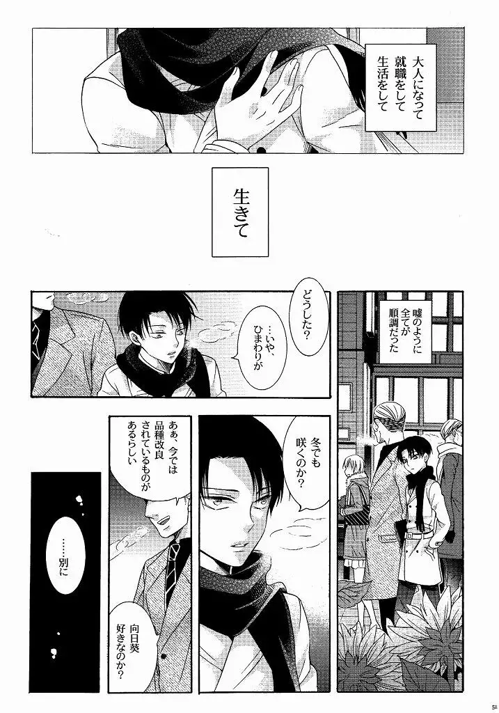 向日葵の咲く冬