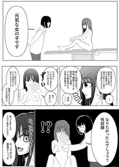 TSをする。性奴隷になる。