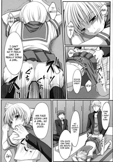 Let's Force Him to Crossdress and Rape Him