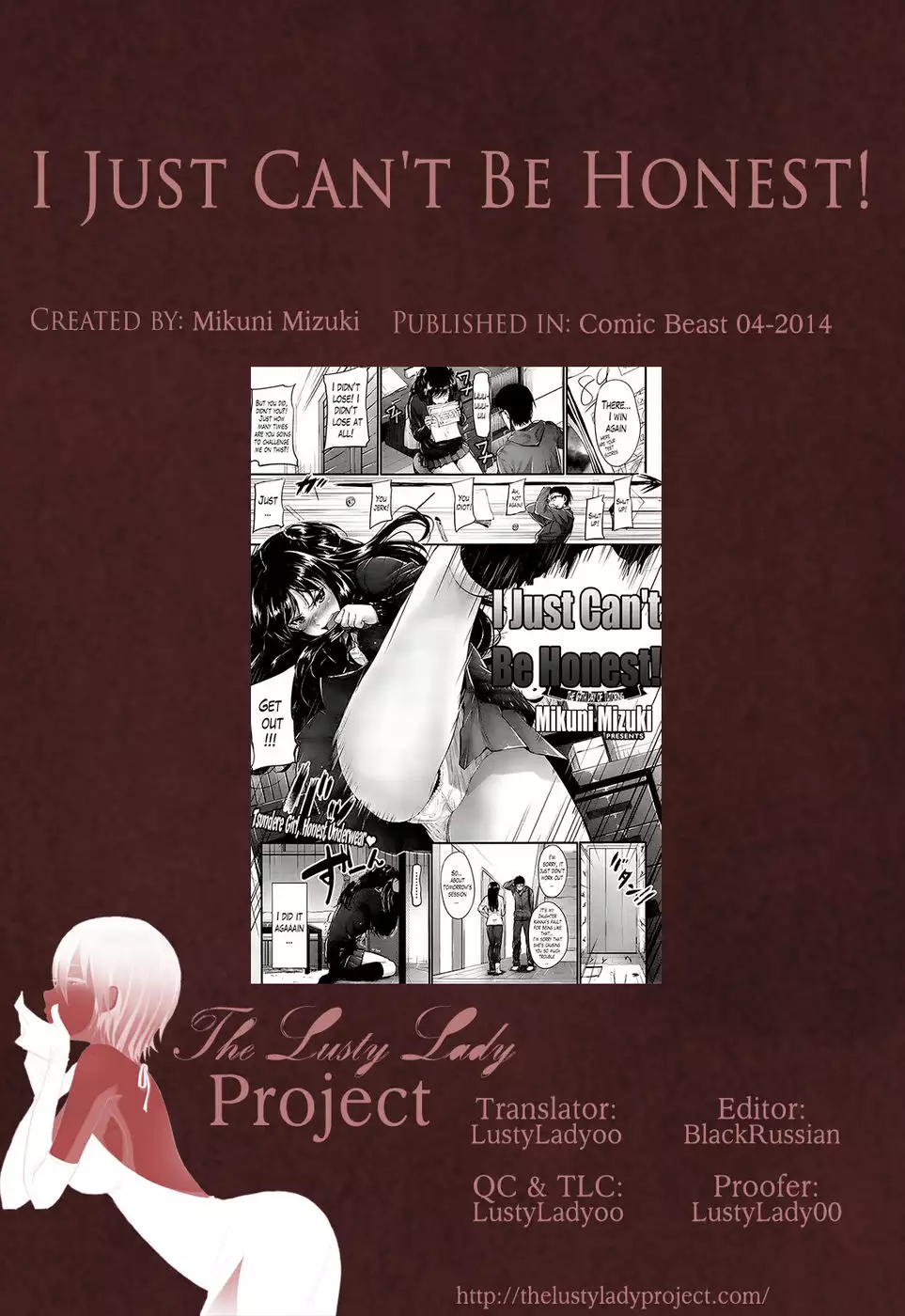 I Just Can't Be Honest!