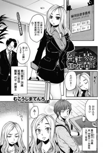 [Mukoujima Tenro] Bengoshi Kotoko to Eroge no Kankei Ch.01-04 (Complete)