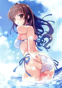 [Abhar](Misaki Kurehito) Suiheisen made Nan Mile? Smile Cubic! Visual Fanbook (High Quality)