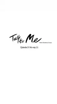 [Silverstar] Talk To Me Ch.1-32 (English) (Ongoing)