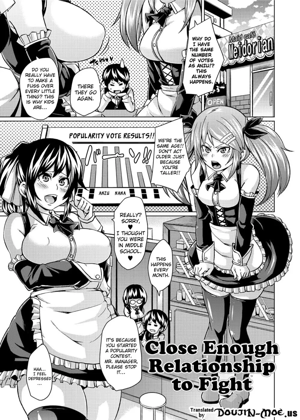 Close Enough Relationship to Fight