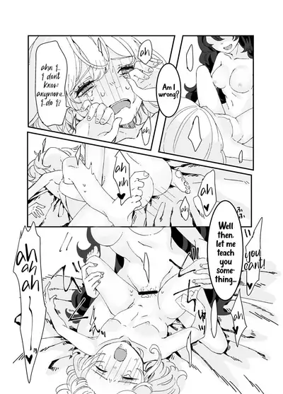 [Iwashimizuni] Futanari Onee-san to Onnanoko ga 1&2 | The Futanari Onee-san and the Young Girl's Naughty Story 1&2 [English]