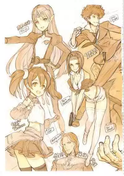 CHARACTER ILLUSTRATIONS SHOJOKISHIDAN 2008-2022