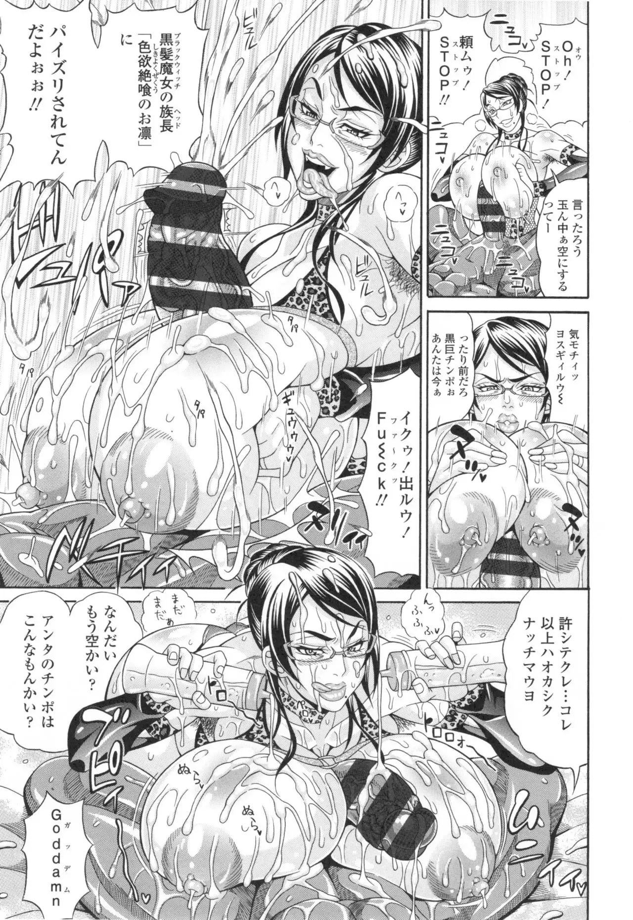 Pakopako Bitch ~Megamori! Mashimashi! Dosukebe Niku~ + Toranoana Leaflet
