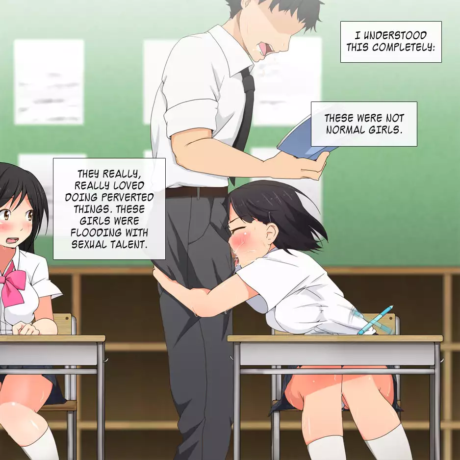 A school where you can randomly have procreative sex ... Part 2