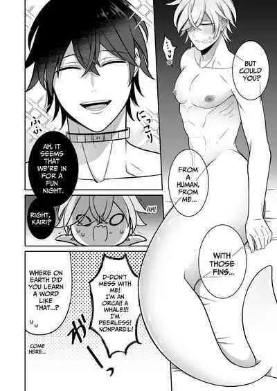Falling for a Wounded Mermaid
