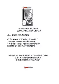 (SC40) [Kaikinissyoku (Ayano Naoto)] Britannia no Hito (Code Geass) [English]