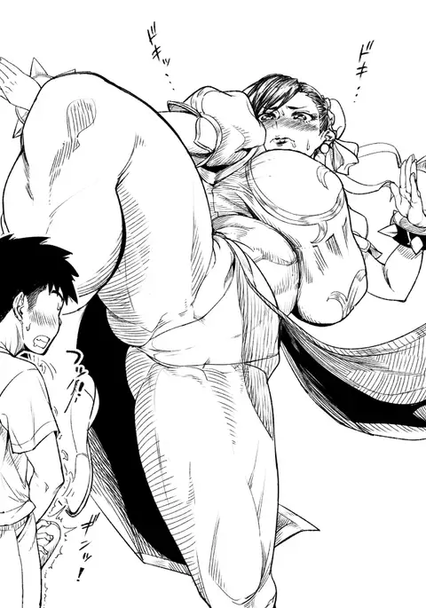 Chun-Li Nee-san ni Dakitsukix!