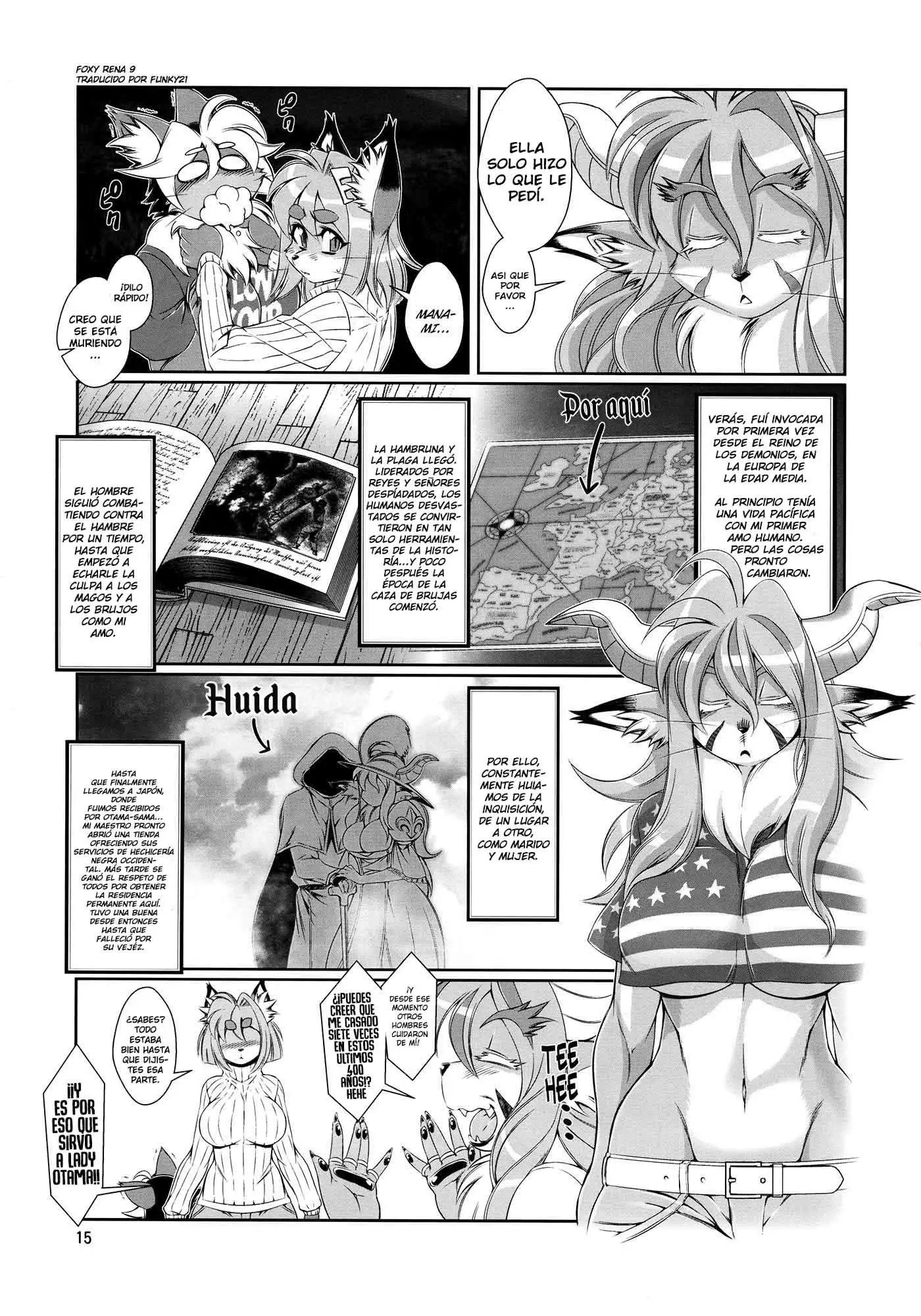 Mahou no Juujin Foxy Rena 9