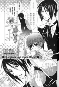 [Pink Kitten (Naokichi.)] Humiliate me more Darlin (Black Butler)