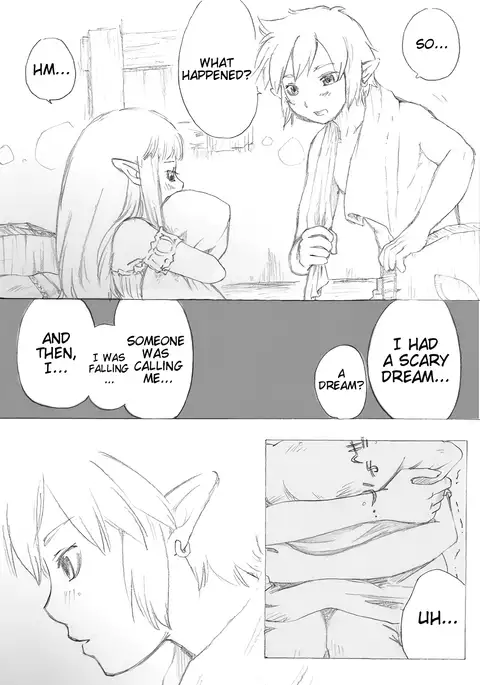 I promise, I will become a knight to protect you