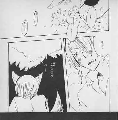 深い森の影から