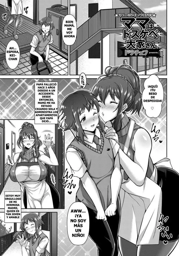 Mama wa Dosukebe Ooya-san | Mama es una Casera Cachonda