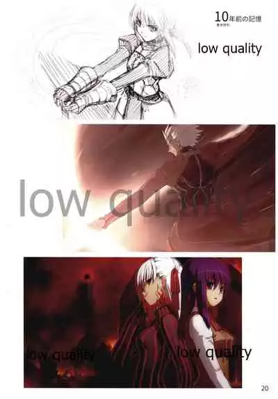 Fate/stay night Illust Shuu "Usuyami"